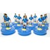 Subbuteo Andrew Table Soccer Dynamo Zagreb 2019-2020 on Classic Hasbro Bases
